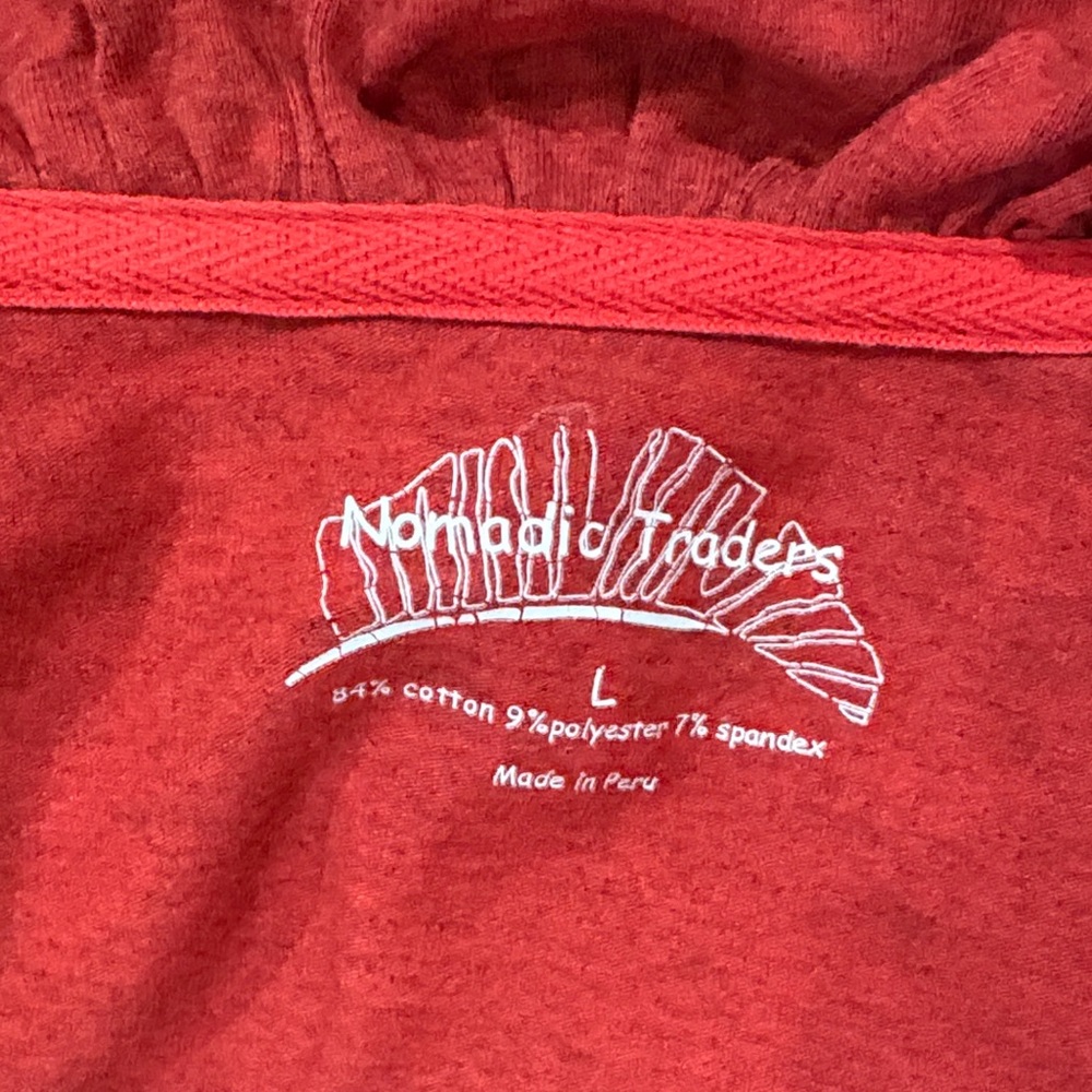 Nomadic Traders Vibrant Red Utility Jacket - image 2